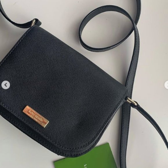 Black Kate Spade Crossbody Purse - Picture 3 of 4
